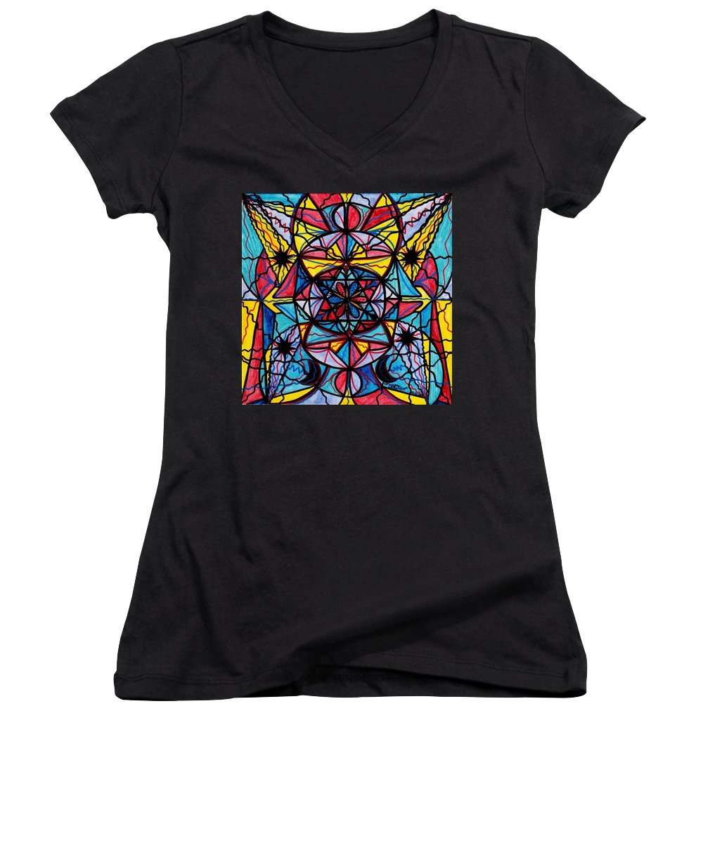 get-the-latest-in-sports-open-to-the-joy-of-being-here-womens-v-neck-online-hot-sale_0.jpg